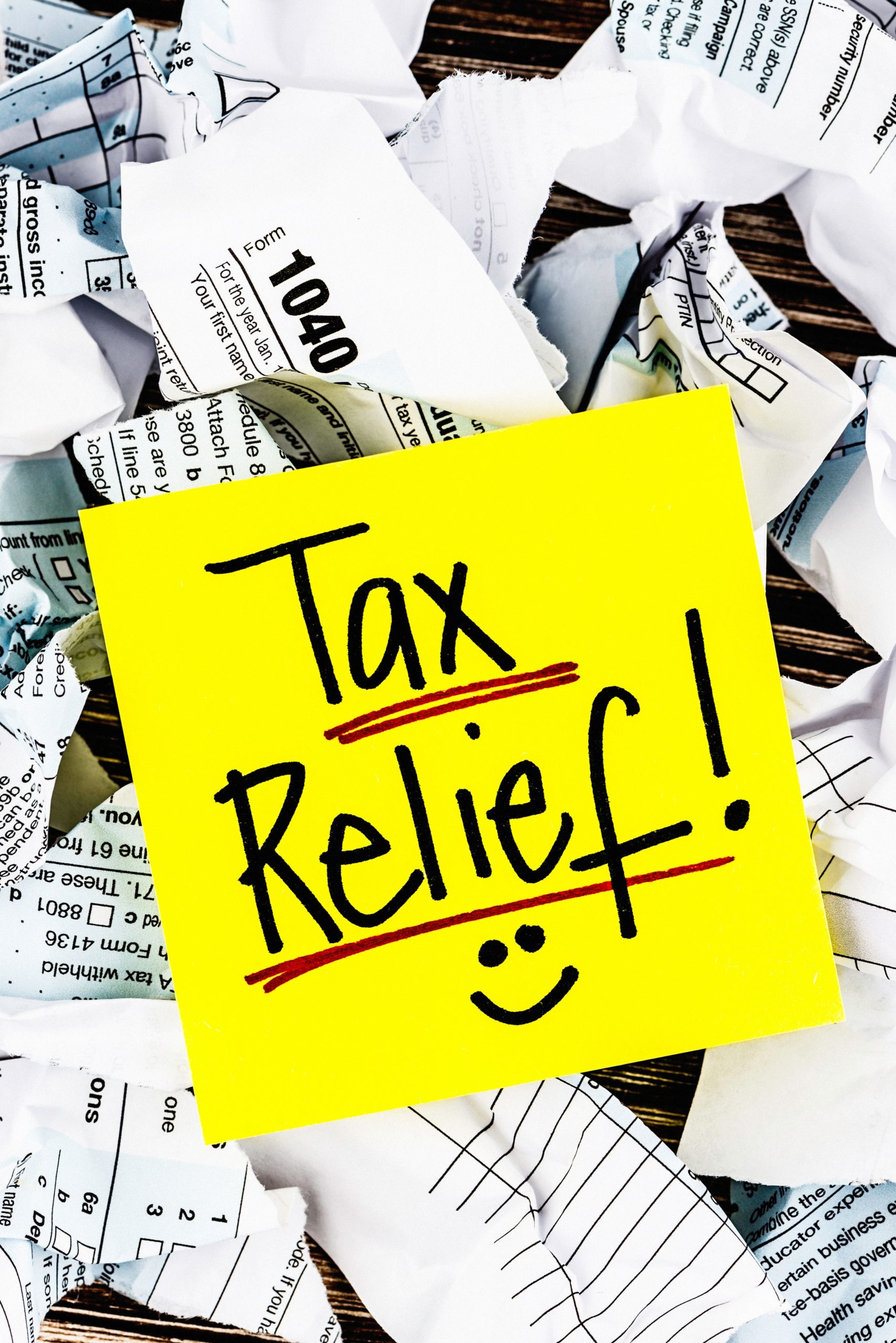 Tax Relief With 1040 Form