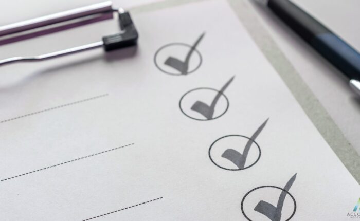 Accolade Tax Blogs Checklist