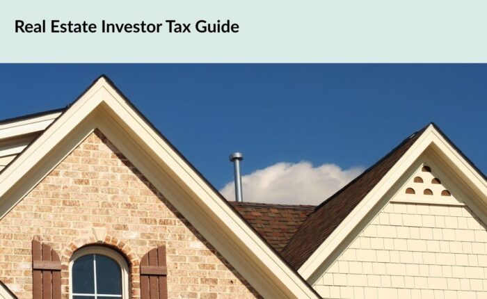 Real Estate Investor Tax Guide